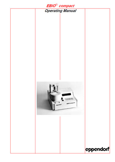 Инструкция оператора, Operator manual на Анализаторы EBIO-compact (Glucose analyser)