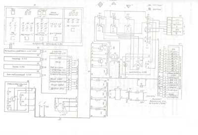 Схема электрическая, Electric scheme (circuit) на Терапия Амплипульс-5