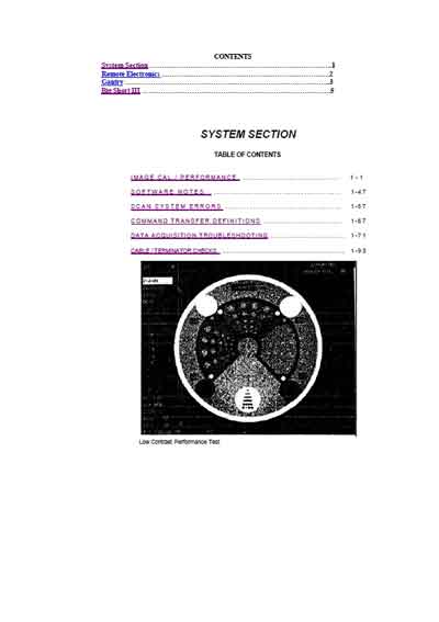 Инструкция по установке и обслуживанию, Servise and Installation manual на Томограф Picker 600S, 1200SX