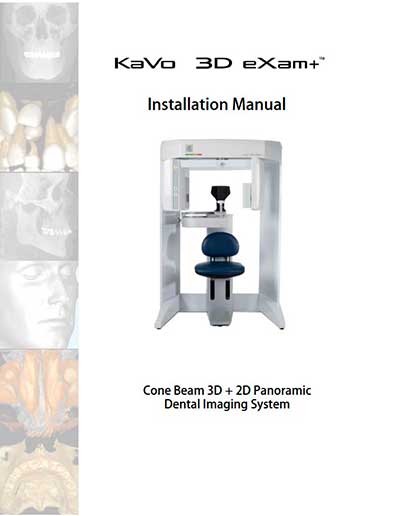 Инструкция по установке, Installation Manual на Рентген 3D eXam+