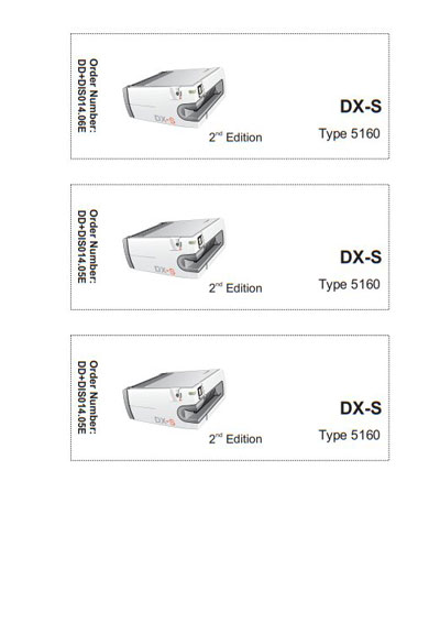 Сервисная инструкция, Service manual на Рентген-Принтер Дигитайзер DX-S Type 5160