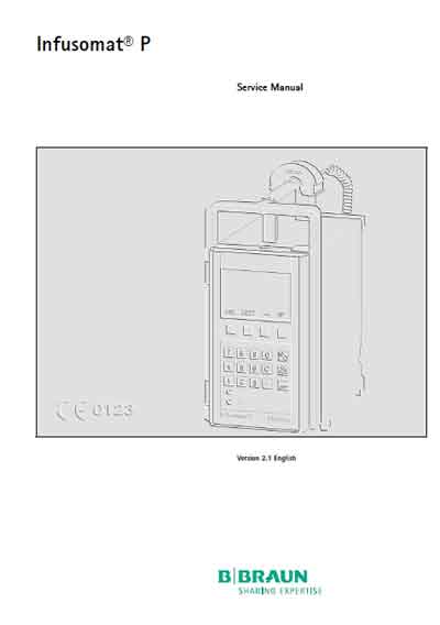 Сервисная инструкция, Service manual на Разное Инфузомат Infusomat P