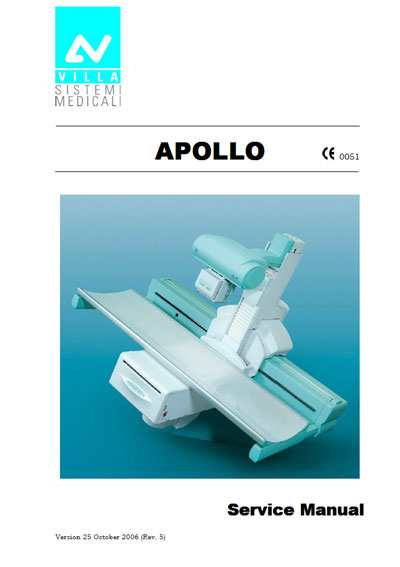 Сервисная инструкция, Service manual на Рентген Apollo