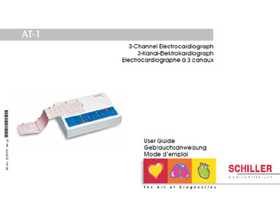 Инструкция пользователя, User manual на Диагностика-ЭКГ Cardiovit AT-1
