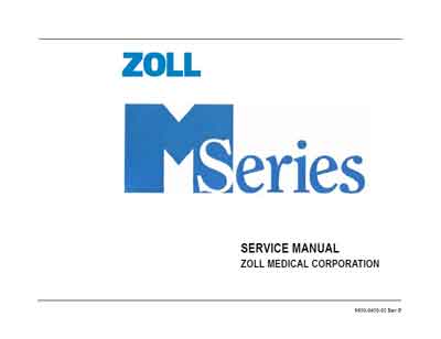 Сервисная инструкция, Service manual на Хирургия Дефибриллятор M Series