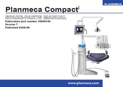 Каталог (элементов, запчастей и пр.), Catalogue, Spare Parts list на Стоматология Compact i (Spare-parts manual Version7)