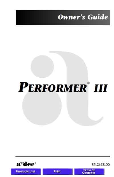 Инструкция по монтажу, Installation instructions на Стоматология Performer III