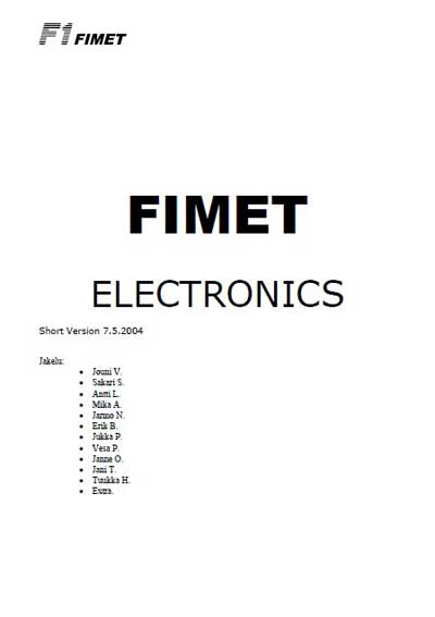 Схема электрическая, Electric scheme (circuit) на Стоматология F1