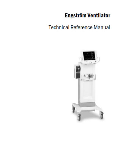 Техническая документация, Technical Documentation/Manual на ИВЛ-Анестезия Engström Ventilator