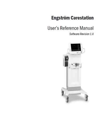 Руководство пользователя, Users guide на ИВЛ-Анестезия Engstrom soft V 1.x