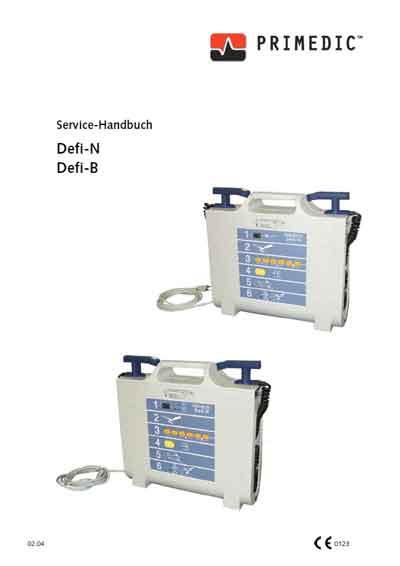 Сервисная инструкция, Service manual на Хирургия Дефибриллятор Defi-N, Defi-B