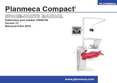 Каталог (элементов, запчастей и пр.), Catalogue, Spare Parts list на Стоматология Compact i (Spare-parts manual Version13)
