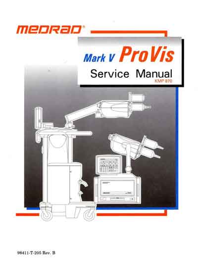 Сервисная инструкция, Service manual на Разное Инъекционная система Mark V Provis