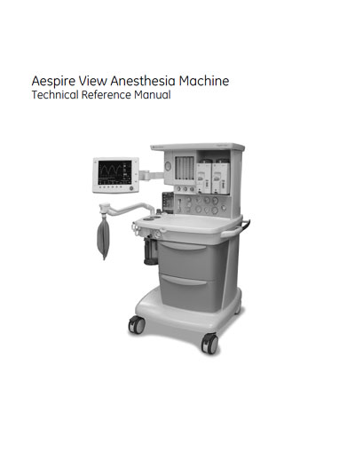 Техническая документация, Technical Documentation/Manual на ИВЛ-Анестезия Aespire View