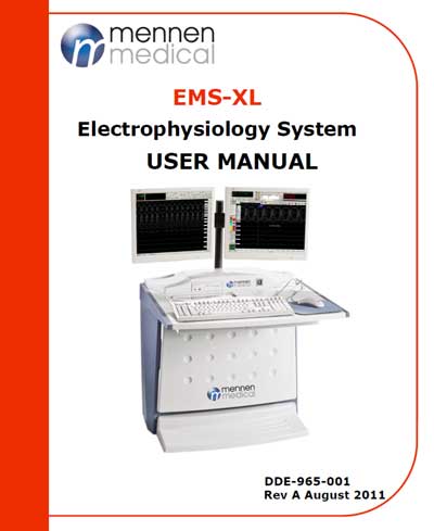 Инструкция пользователя, User manual на Мониторы Система EMS-XL