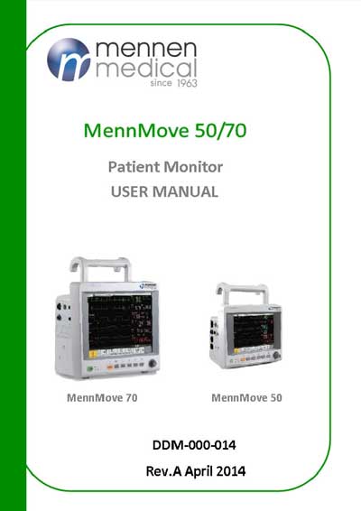 Инструкция пользователя, User manual на Мониторы MennMove 50/70
