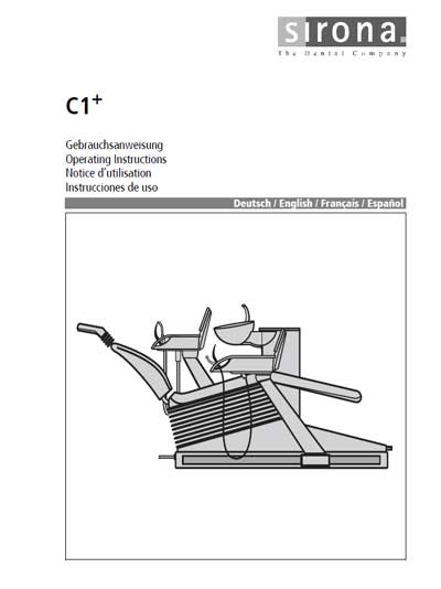 Инструкция по эксплуатации, Operation (Instruction) manual на Стоматология C1+