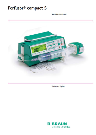 Сервисная инструкция, Service manual на Разное Инфузомат Perfusor Compact S (Version 2.2)