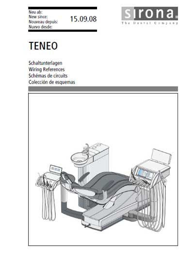 Схема электрическая, Electric scheme (circuit) на Стоматология Teneo