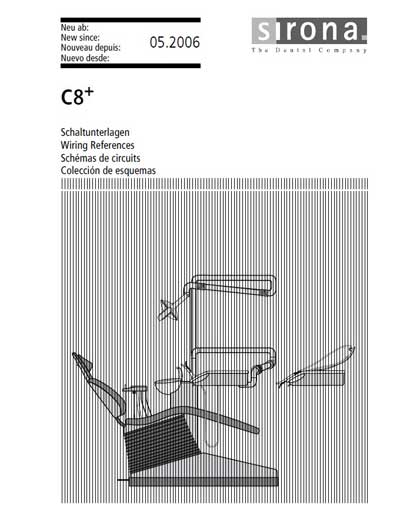 Схема электрическая, Electric scheme (circuit) на Стоматология C8+ Wiring diagrams